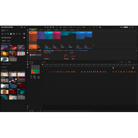 Logiciels instruments virtuels - Native Instruments - MASCHINE 3 UPDATE
