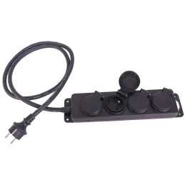 	Multiprises secteur - AFX Light - MS4FR-IP (3x2,5mm - 1,5m)