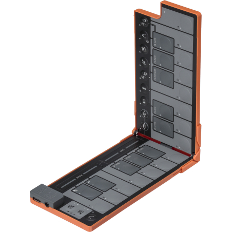 Claviers maitres compacts - Korg - NANOKEY FOLD LAVA ORANGE