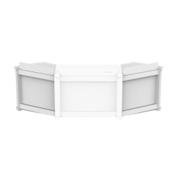 Stands DJ de scène - Humpter - B3 MK2 Extension PACK (Blanc)