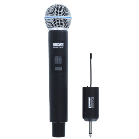 Micros chant sans fil - Power Acoustics - Sonorisation - WM 100 JPLUG