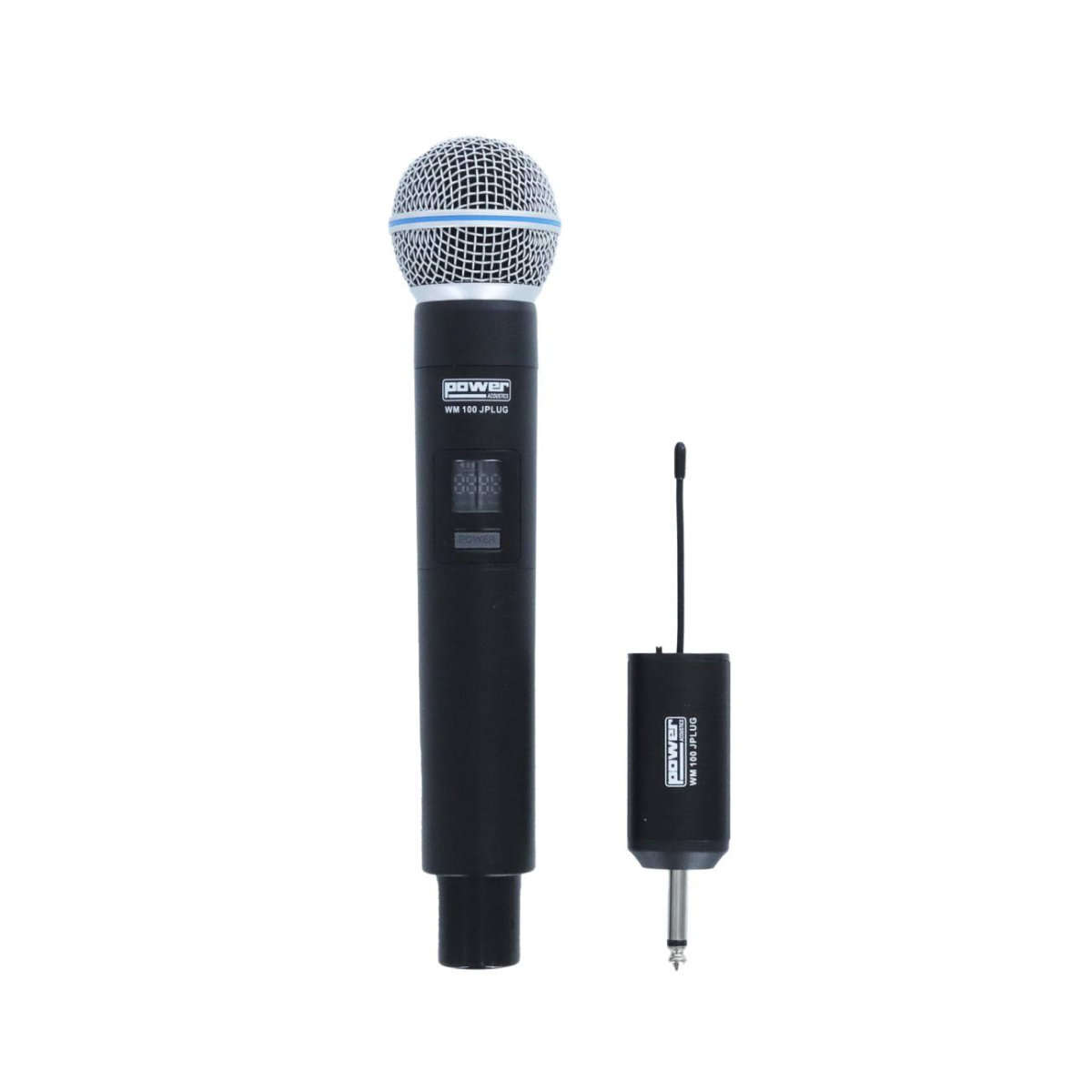 Micros chant sans fil - Power Acoustics - Sonorisation - WM 100 JPLUG