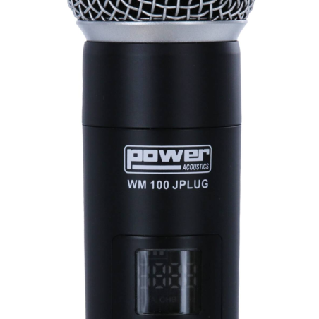 Micros chant sans fil - Power Acoustics - Sonorisation - WM 100 JPLUG