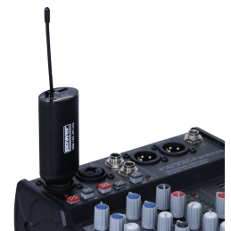 	Micros chant sans fil - Power Acoustics - Sonorisation - WM 100 JPLUG