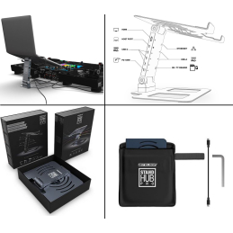 	Stands laptops DJ - Reloop - STAND HUB PRO