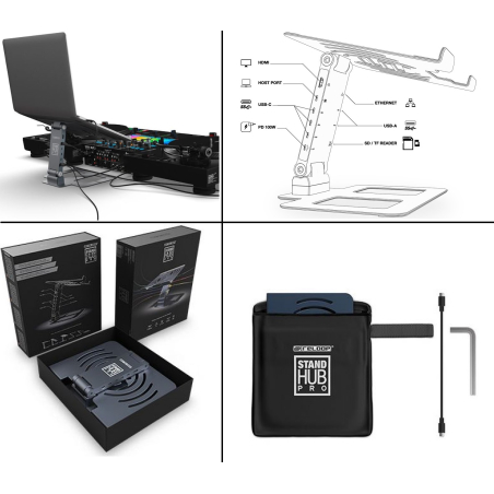 Stands laptops DJ - Reloop - STAND HUB PRO