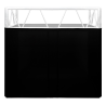 Indio Booth Scrim (BLACK)