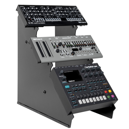 Mobilier home studio - Headliner - 3-Tier Desktop Synth Stand