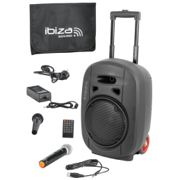 Sonos portables sur batteries - Ibiza Sound - PORT8UHF-MKII-TWS
