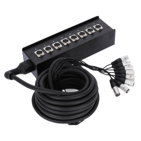 Multipaires - Adam Hall - 3 STAR MULTICORE 8 CHANNEL...