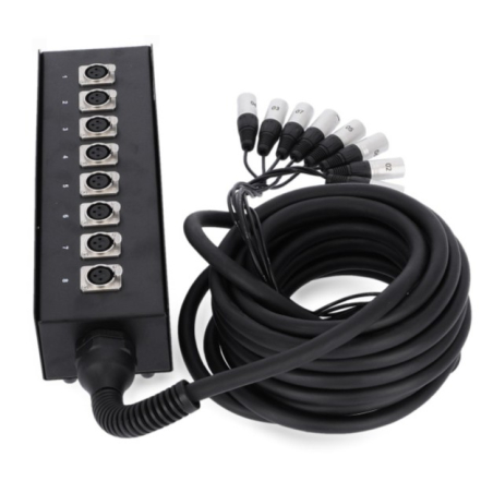 Multipaires - Adam Hall - 3 STAR MULTICORE 8 CHANNEL...