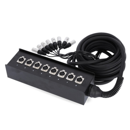 Multipaires - Adam Hall - 3 STAR MULTICORE 8 CHANNEL...