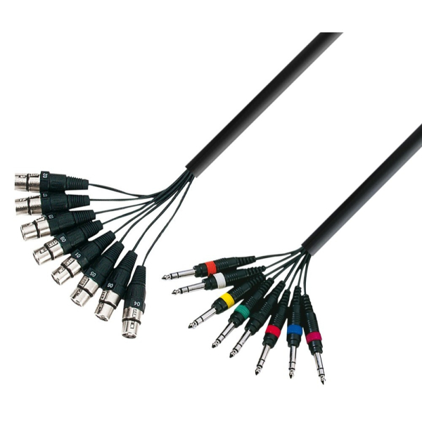 Multipaires - Adam Hall - 3 STAR LOOM 8 FV 0300 (3m) Multipaires - Adam Hall - 3 STAR LOOM 8 FV 0300 (3m)