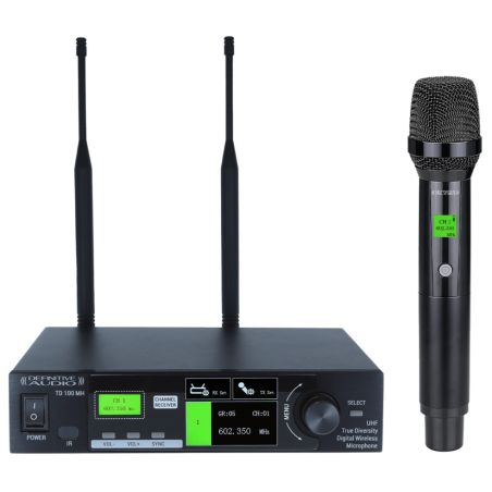 Micros chant sans fil - Definitive Audio - TD 100 MH