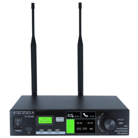 Micros chant sans fil - Definitive Audio - TD 100 MH