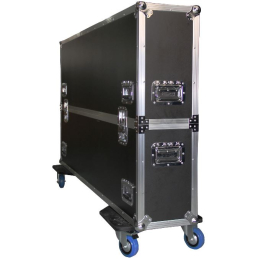 Flight cases écrans - Power Acoustics - Flight cases - FLIGHT ECRAN 65 MK2