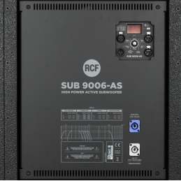 	Caissons de basse actifs - RCF - SUB 9006-AS