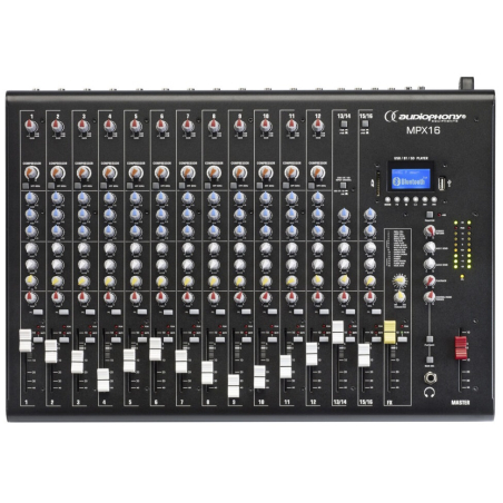 Consoles analogiques - Audiophony - MPX16