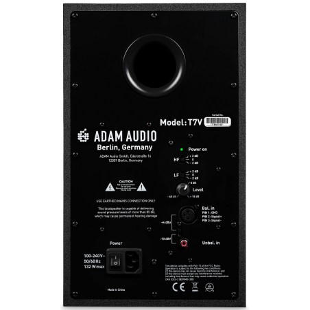 Enceintes monitoring de studio - Adam Audio - T7V