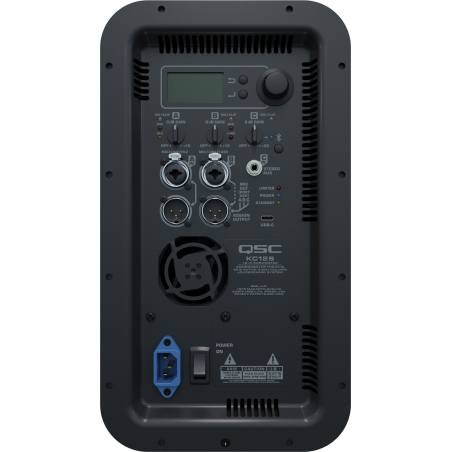 Systèmes amplifiés - QSC Pro Audio - KC12 BLACK