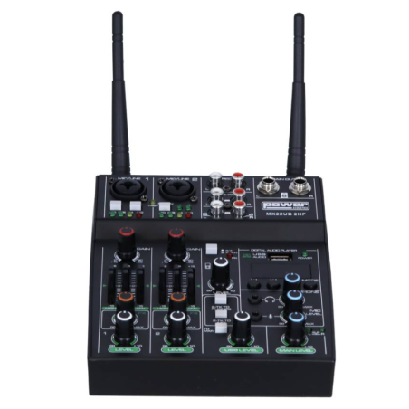 Consoles analogiques - Power Acoustics - Sonorisation - MX 22 UB 2HF