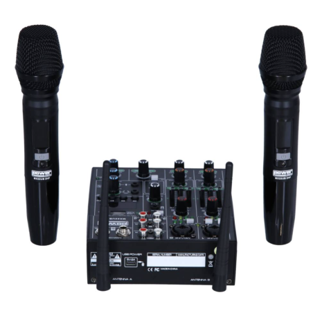 Consoles analogiques - Power Acoustics - Sonorisation - MX 22 UB 2HF