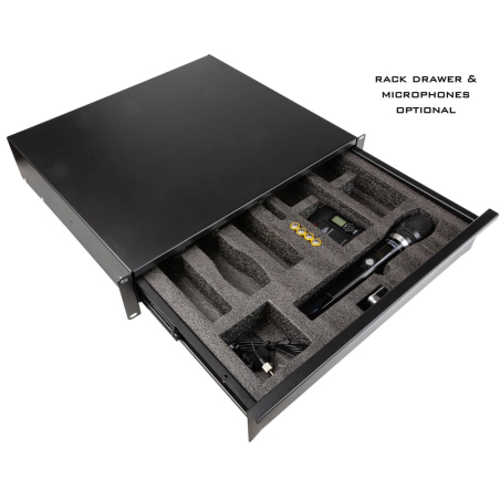 Accessoires rackables - JB Systems - RACK DRAWER MIC-FOAM