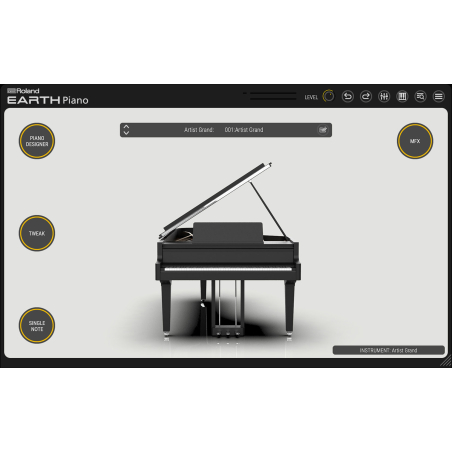 Logiciels instruments virtuels - Roland Cloud - EARTH PIANO