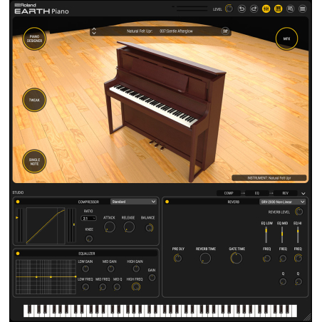 Logiciels instruments virtuels - Roland Cloud - EARTH PIANO