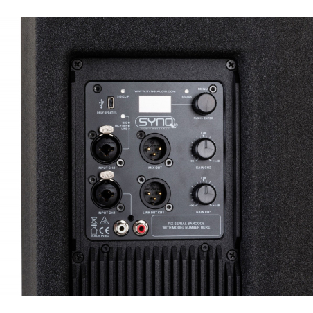 Enceintes amplifiées - SynQ - SA-12