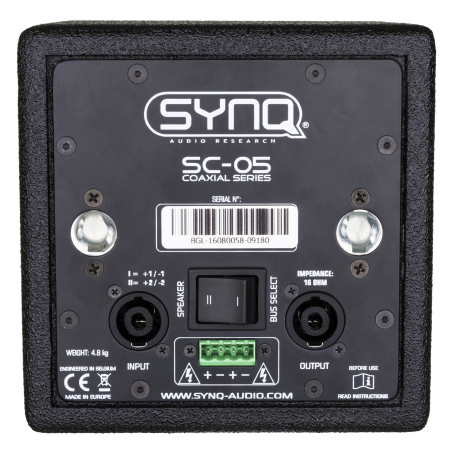 Enceintes d’installation et ligne de 100V - SynQ - SC-05