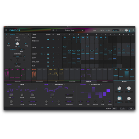 Logiciels instruments virtuels - Arturia - PIGMENTS 6