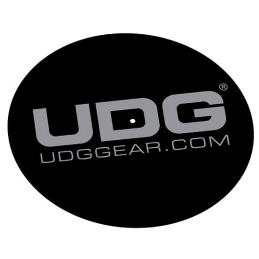 Feutrines platines vinyles DJ - UDG - Slipmat Set Black / Silver...