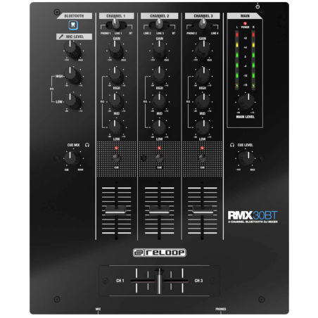 Tables de mixage DJ - Reloop - RMX-30 BT