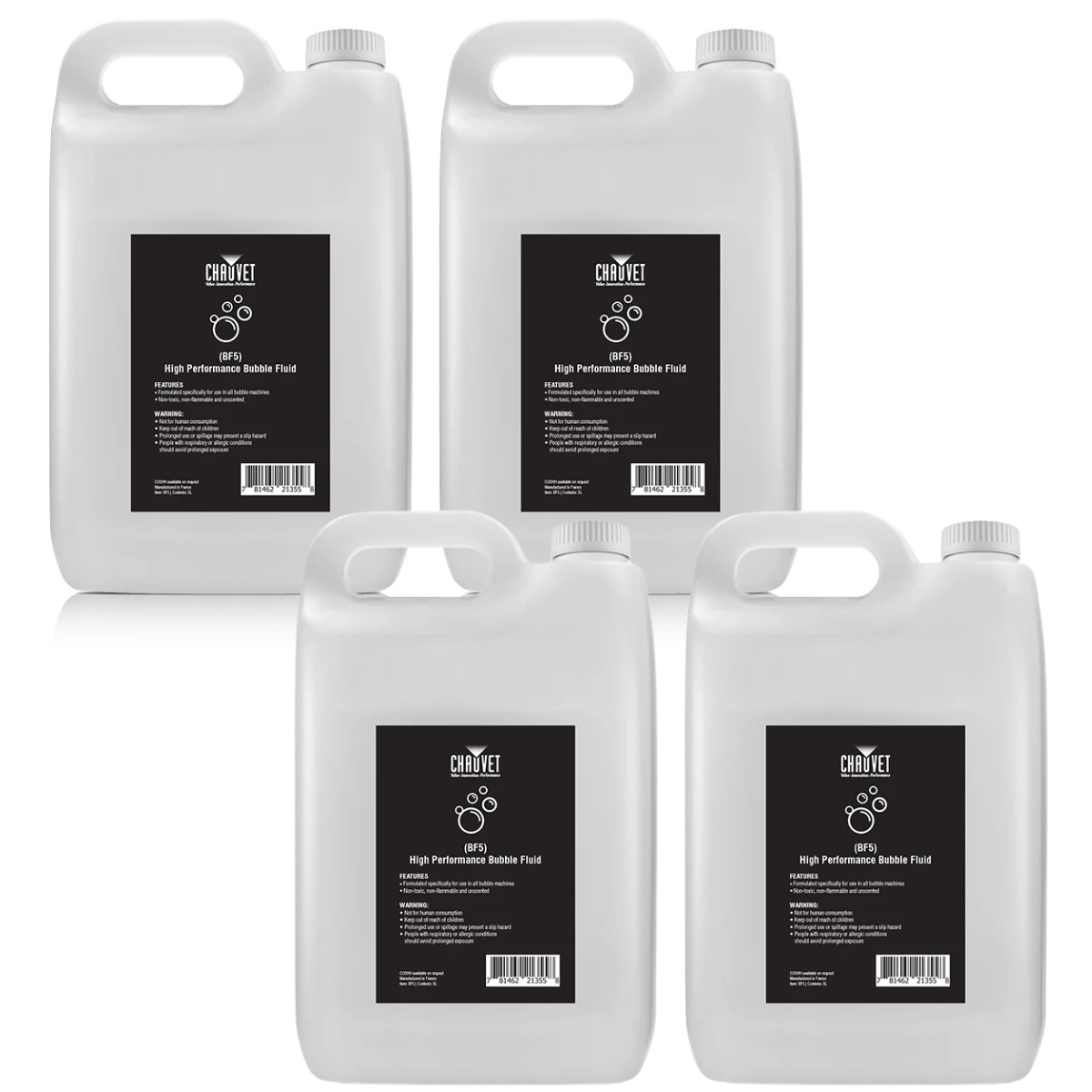 Liquide bulles - Chauvet DJ - BF5X4 - Liquide à bulles 5L...