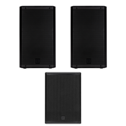 Enceintes amplifiées - RCF - PACK 2 ART 912-AX + SUB 15-AX