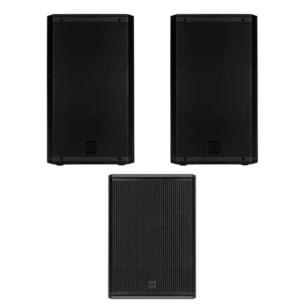 Enceintes amplifiées - RCF - PACK 2 ART 912-AX + SUB 15-AX Enceintes amplifiées - RCF - PACK 2 ART 912-AX + SUB 15-AX