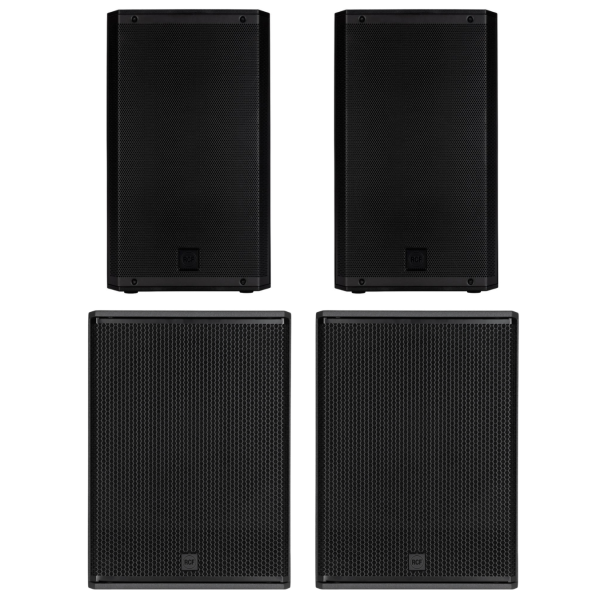 Enceintes sonorisation - RCF - PACK 2 ART 912-AX + 2 SUB... Enceintes sonorisation - RCF - PACK 2 ART 912-AX + 2 SUB...
