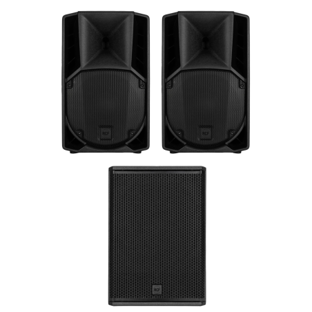 Enceintes amplifiées - RCF - PACK 2 ART 710-A MK5 + SUB...
