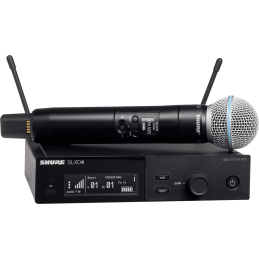 Micros chant sans fil - Shure - SLXD24E/BETA58 G59