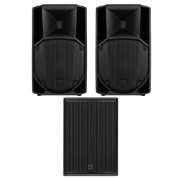 Enceintes amplifiées - RCF - PACK 2 ART 732-A MK5 + SUB...