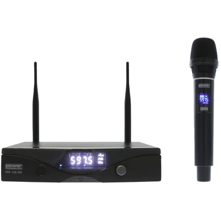 Micros chant sans fil - Power Acoustics - Sonorisation - MW 100 MH