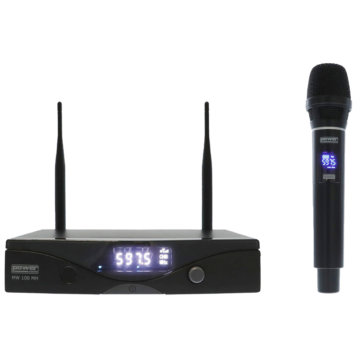 Micros chant sans fil - Power Acoustics - Sonorisation - MW 100 MH