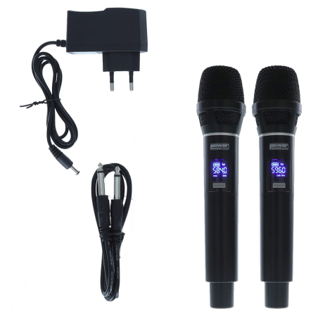 Micros chant sans fil - Power Acoustics - Sonorisation - MW 200 MH