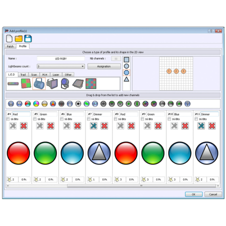 Logiciels DMX - BriteQ - LD-512EASY+