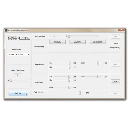 Logiciels DMX - BriteQ - FIRMWARE UPDATER
