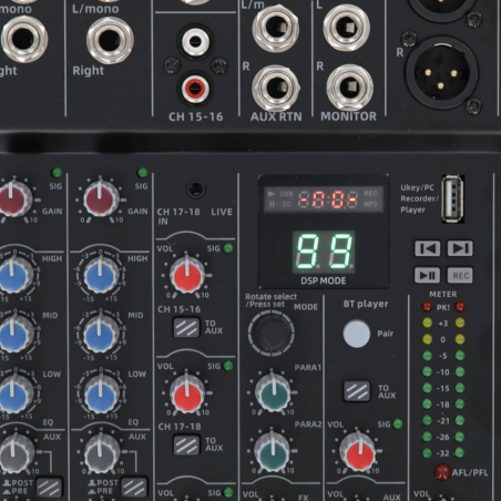 Consoles analogiques - Definitive Audio - TML 10 BU DSP