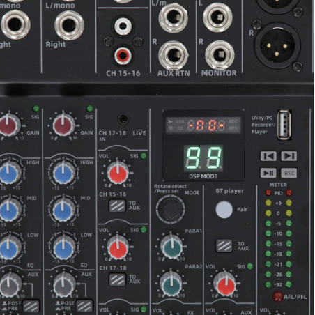 Consoles analogiques - Definitive Audio - TML 6 BU DSP