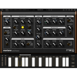 Logiciels instruments virtuels - Moog - MARIANA