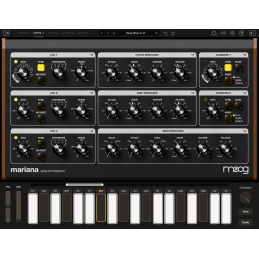 	Logiciels instruments virtuels - Moog - MARIANA